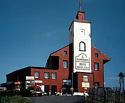 Mückentürmchen auf dem Mückenberg (Komáří hůrka) unweit des Passes