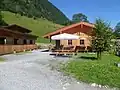 Kegelbahn und Holzknechtstube der Mühlauersäge