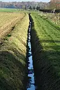 Der Mühlenbach als offener Bachlauf