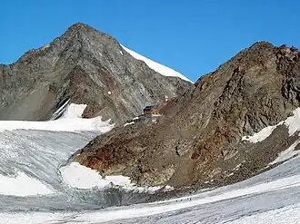 Die Müllerhütte vor dem Wilden Pfaff 2006