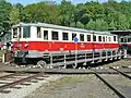 Ansicht des M 262 043 mit Wagenkasten von Královopolská