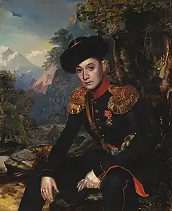 Major Nikolai Dubelt (etwa 1859)