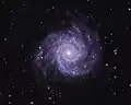 Panoramaaufnahme im sichtbaren Lichtspektrum durch das 81-cm-Spiegelteleskop des Mount-Lemmon-Observatoriums