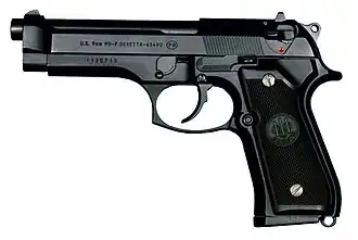 Pistol 9&nbsp;mm M9 (Beretta 92FS)