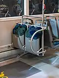 Klappsitze im Mehrzweckbereich MAN Lion’s Intercity LE 14