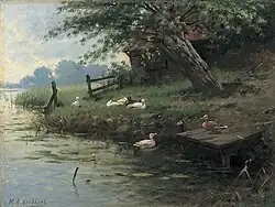 Enten, um 1920