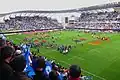 Spiel des Montpellier Hérault Rugby gegen USA Perpignan am 4. Mai 2013