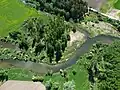 Zusammenfluss der Mindel und Kleinen Mindel