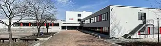 Haupteingang des MMG im Jahr 2021