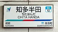 Bahnhofsschild