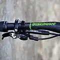 Lenkerschalthebel für Variostütze