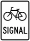 Zeichen R10-10b Fahrrad-Ampel