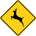 Zeichen W11-3 Rehe