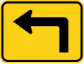 Zeichen W16-6PL Pfeil