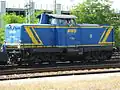 Diesellokomotive V 1353 (213 338) der Mittelweserbahn