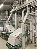 Vertikalförderung-Vorreinigung-Verteilung