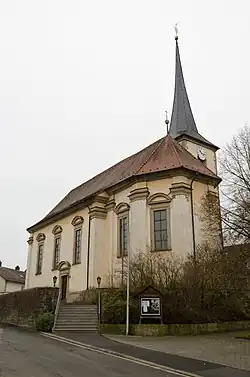 Die Filialkirche in Weichtungen