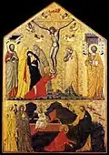 Kreuzigung mit Noli me Tangere, um 1350, Rom, Pinacoteca Vaticana