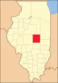 Das Macon County von seiner Gründung im Jahr 1829 bis 1839