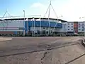 Fassade des Stadions