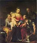 Madonna mit Kind und Heiligen, Diözesanmuseum Brescia