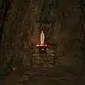 Marienaltar im Tunnel