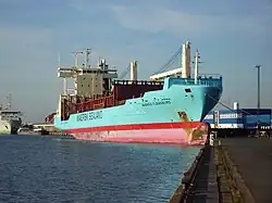 Die Maersk Flensburg (168a)