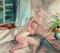 Interieur mit weiblichen Akten, 1925