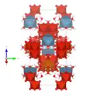 Mit Blickrichtung parallel zur a*-Achse