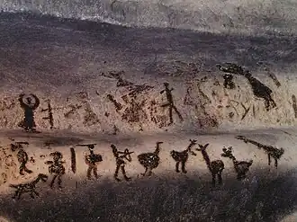 Magura-Höhle mit bronzezeitlichen Malereien