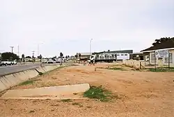 Straßenszene in Mahalapye