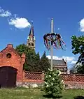Maibaum auf dem Kirchberg