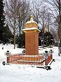 15. Den Franzosenstein auf dem Hauptfriedhof Mainz stifteten 1834 die rheinhessischen Veteranen Kaiser Napoléons ihren Kameraden.
