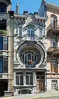 Jugendstilhaus in der Avenue de Mont Kimmel
