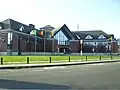 Rathaus von Waterloo und Polizeiwache, erbaut in den frühen 90ern