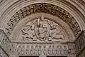 Majestas Domini am Portal der Kathedrale Saint-Trophime in Arles (12. Jahrhundert)