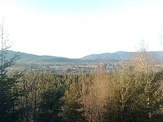 Blick auf Malalhue
