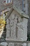 Kreuz in der Straße Le Faubourg Saint-Michel