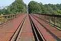 Brücke der Kanonenbahn über die Fulda bei Malsfeld