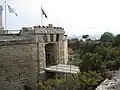 Haupttor an der Landseite des Forts