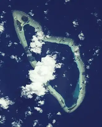 ISS-Bild von Malum