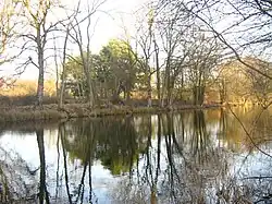 Der Kanal unterhalb der ehemaligen Schleusen