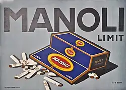 Plakat für Manoli (1910)