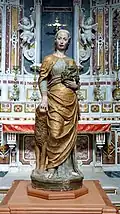 Statue der Sant’Eufemia von Mantegna ?