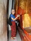 Finger des liegenden Buddhas