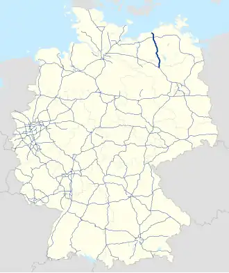 Verlauf der A 19