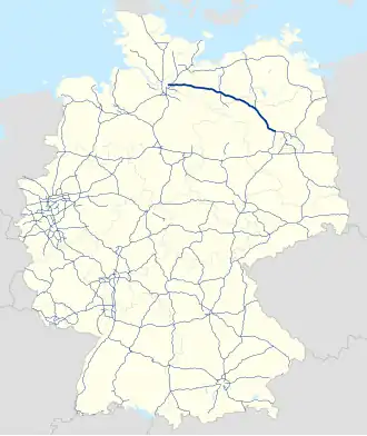 Verlauf der A 24