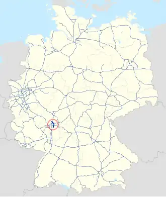 Verlauf der A 661