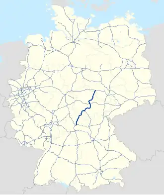 Verlauf der A 71
