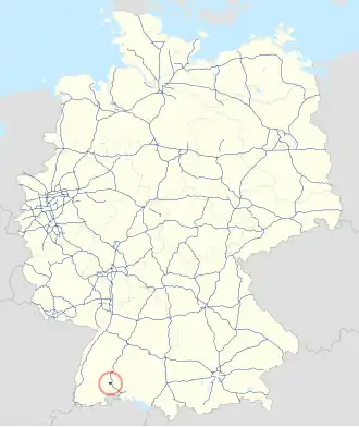Verlauf der A 864